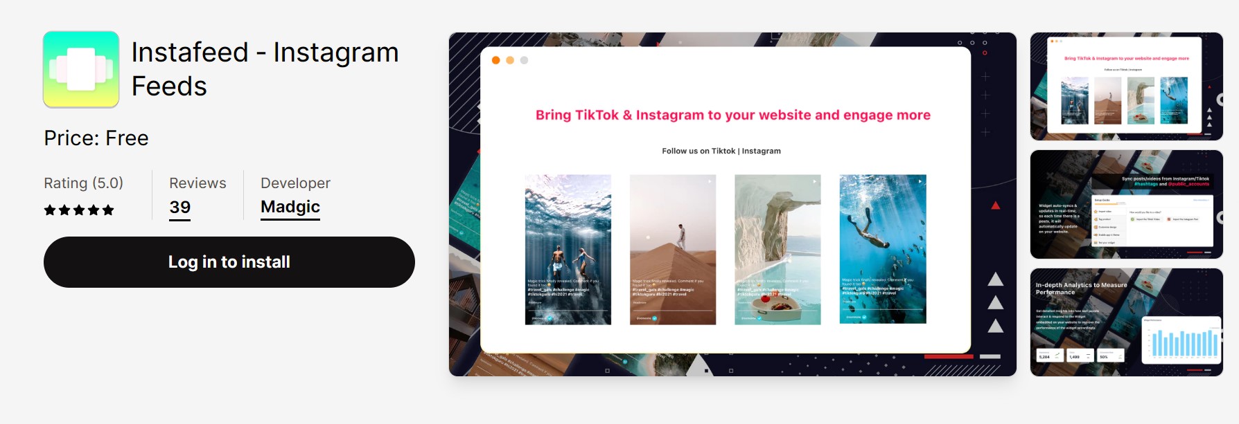 Instafeed ‑ Instagram Feeds by Madgic